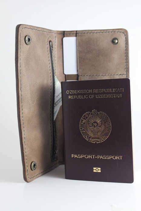 Кошелёк Лонгер/Karmon 100% натуральная кожа