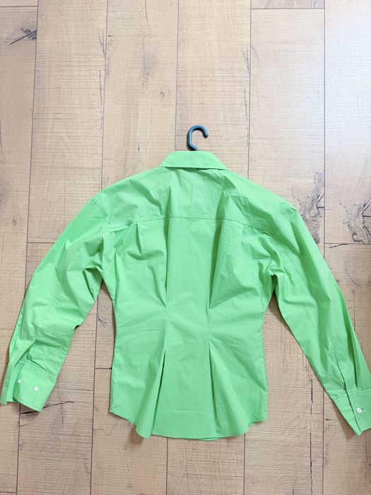 Camasa verde Zara.