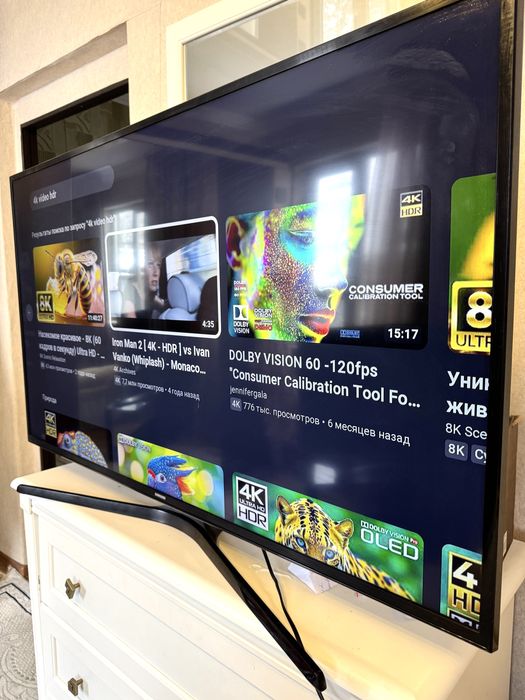 ТЕЛЕВИЗОР SAMSUNG 4K UHD ultra серии smart tv