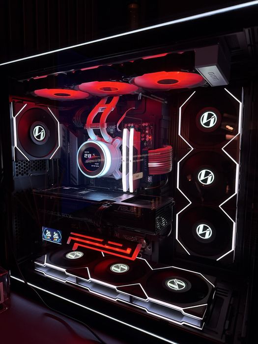 Vand schimb aio lian li hydroshift 2 cooler alb full box garantie asus