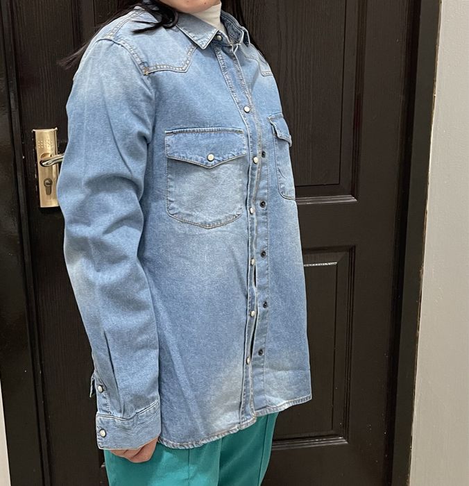 Джинсы рубашка Zara