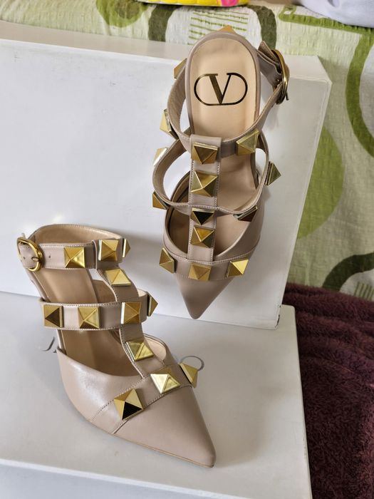 Pantofii Valentino piele