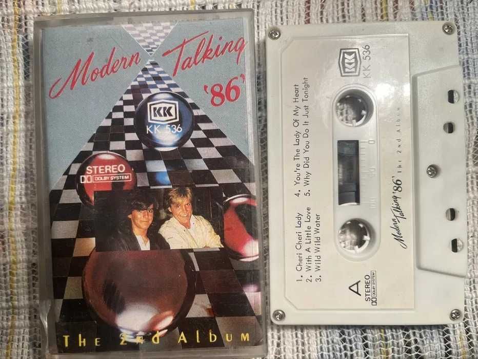 Modern Talking – The 2nd Album - '86' caseta audio