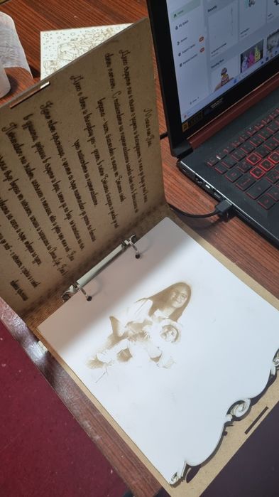 Ръчно изработен персонализиран албум за снимки