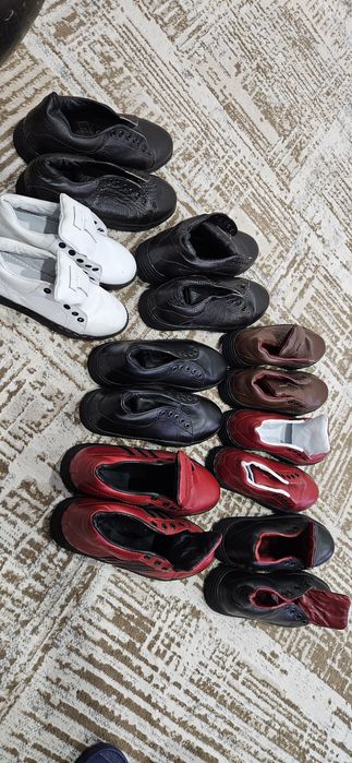 Новые Кожанные кеды, кроссовки