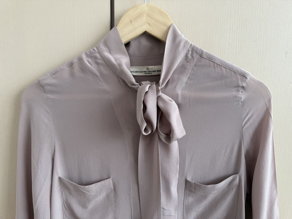 Копринена риза Golden Goose