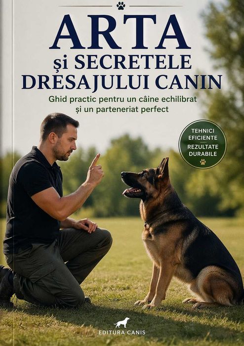 Carte ,,arta si secretele dresajului canin,,