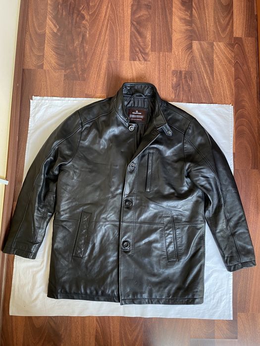 Geaca-haina piele,Milestone,marime 56