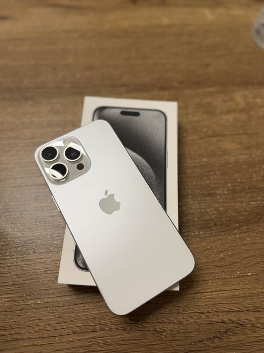 IPhone 15 Pro Max 512gb titanium white