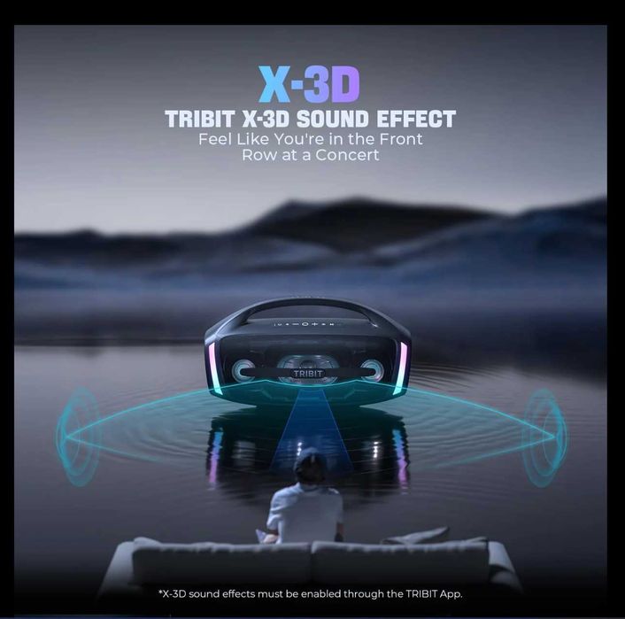 Tribit Stormbox Blast 2 Bluetooth 200 W party безжична тонколона