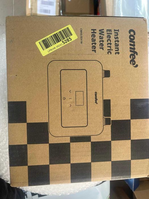 Mini încălzitor de apă instant COMFEE CWH3.5EA1W de 3,6 kW pentru chiuvetă, model compact de 230V