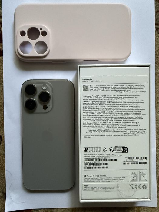 Vand Iphone 16 Pro original ca nou