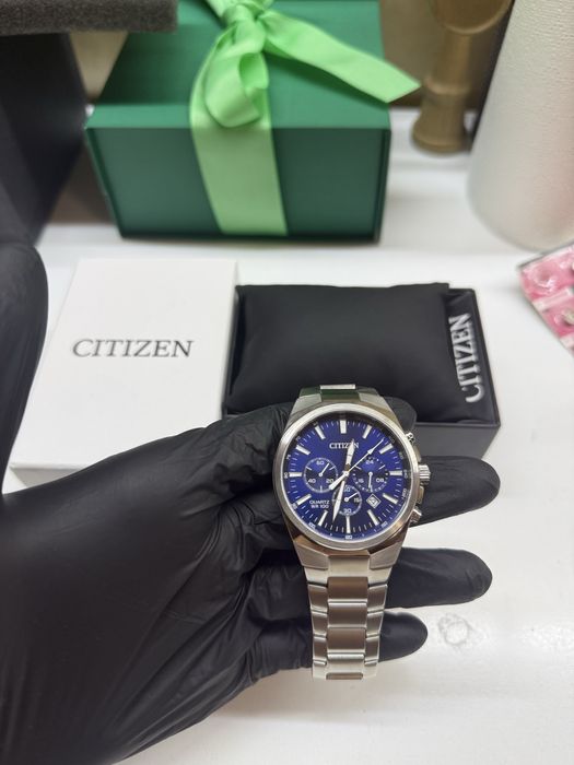 Vând ceas Citizen Quartz Chronograph - Blue Dial