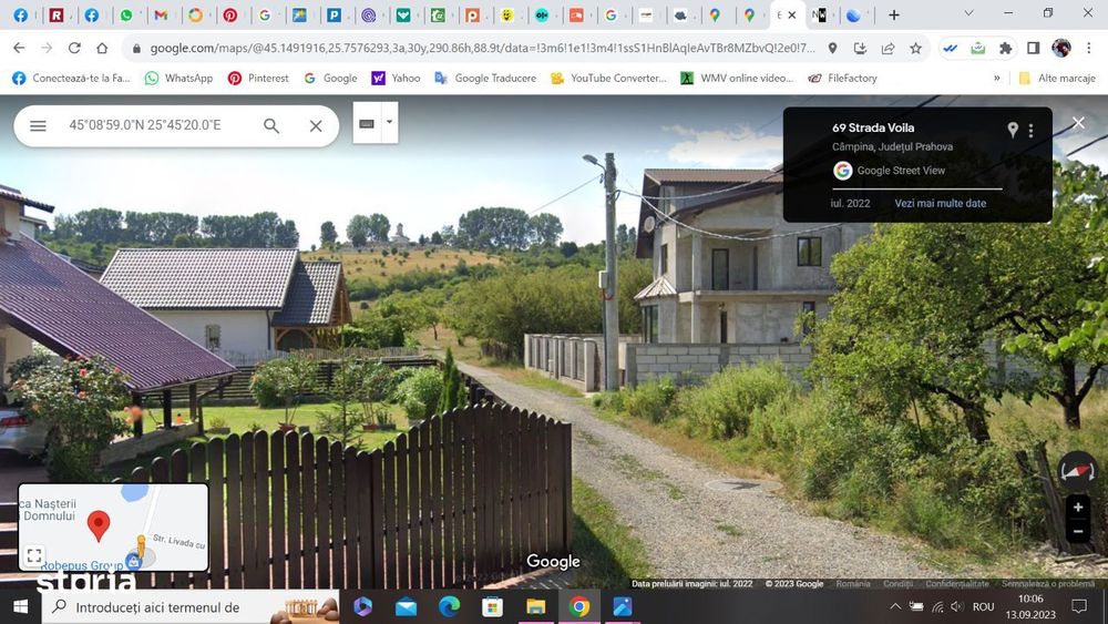 Proprietar Teren intravilan DE VÂNZARE Campina-PH (negociabil)