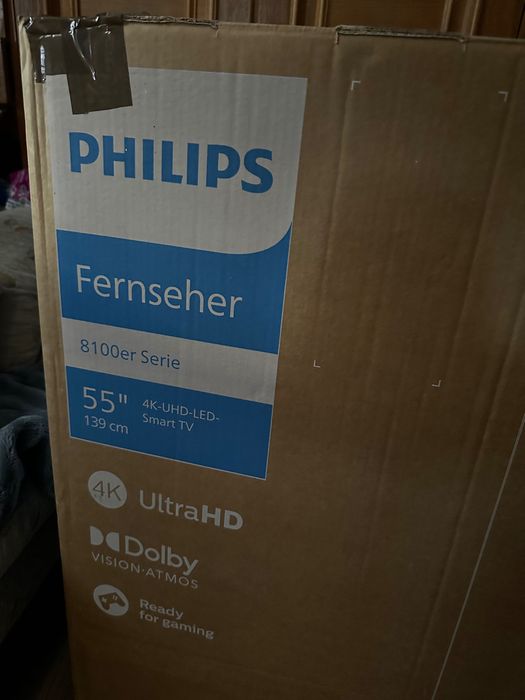 Televizor LED Philips 139 cm 55PUS8100/12 Ultra HD 4K