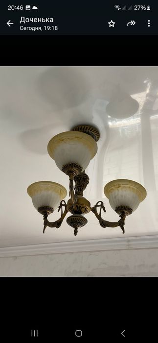 Продам люстры б/у в хорошем состоянии