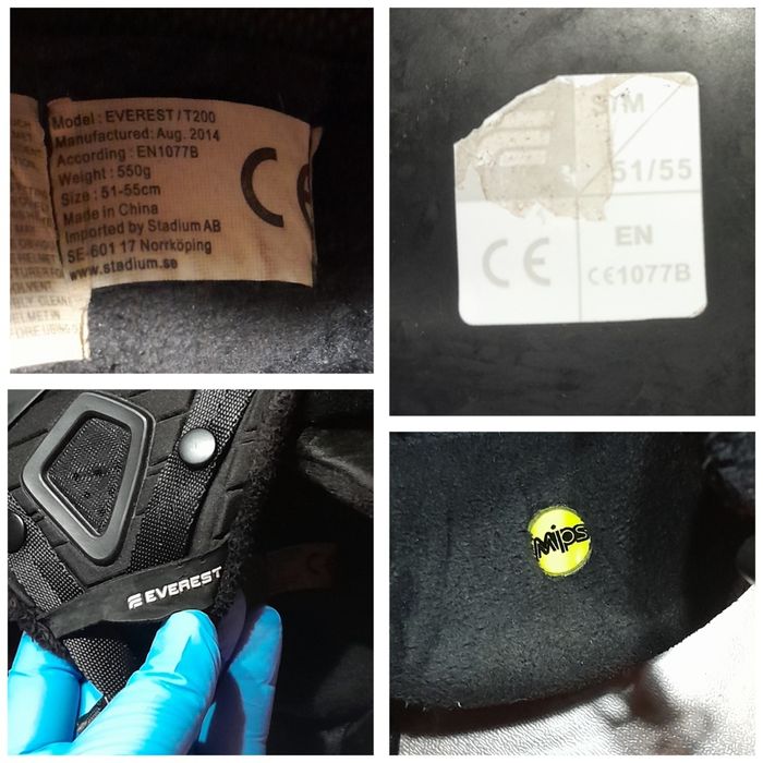 Casca snowboard, schi Everest Alpine Mips, Nr. 51 - 55 sau S/M, unisex