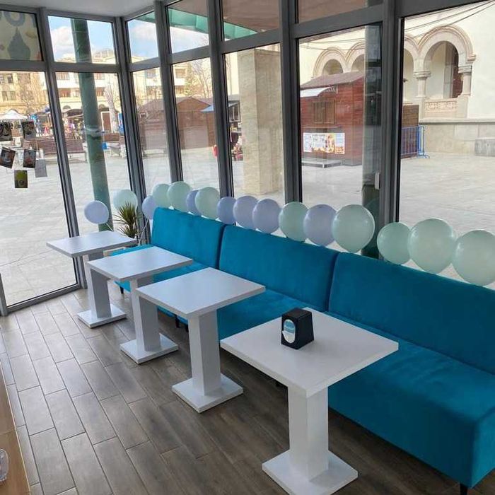 Mese, fotolii, bar, cafenea. restaurant, bistro, pizzerie, fast food