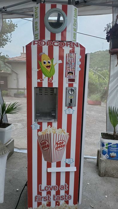 Машина за пуканки топ