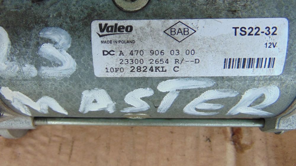 Electromotor Renault Master 2.3 euro 6 Movano Nissan nv400 master 4 master 3 euro 5