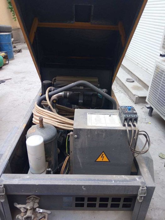 Компрессоры Электрические передвижные компрессоры Atlas Copco XA77E