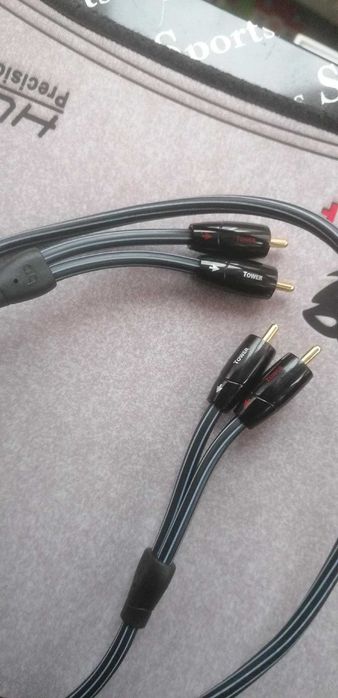 Cablu QED Performance audio3m RCA-RCA,Audioquest Tower RCA-RCA 1m