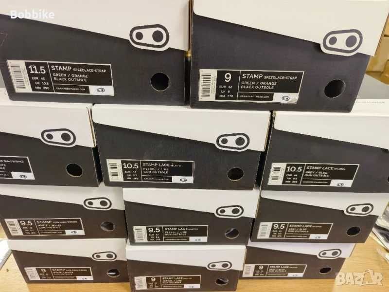Вело Обувки Crankbrothers Stamp Lace White,Petrol/Lime,Grey/Blue 42,43