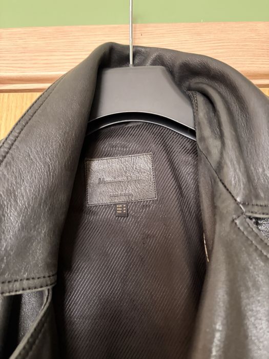 Кожено яке Massimo dutti