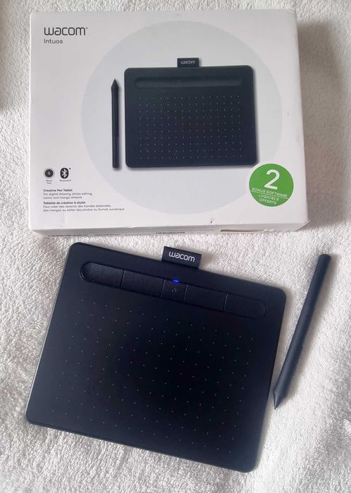 Tableta Grafica Wacom Intuos S Black - USB, Bluetooth