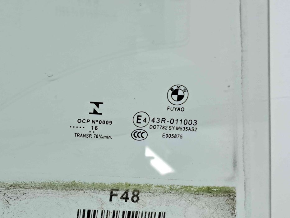 Geam usa dreapta spate Bmw X1 (F48) [Fabr 2016-2022] OEM