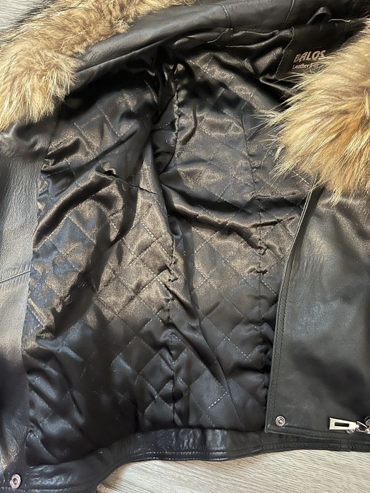 Яке кожа с естествен косъм