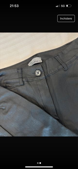 pantaloni de piele