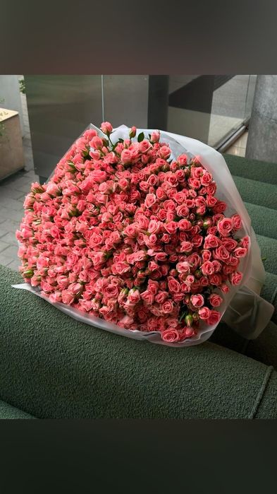 Розы, Пионы, Тюльпаны