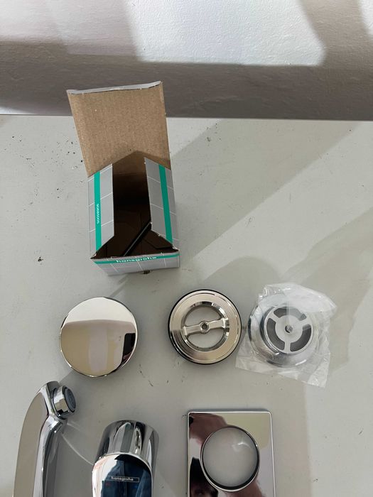 Baterie lavoar Hansgrohe Metris încastrată