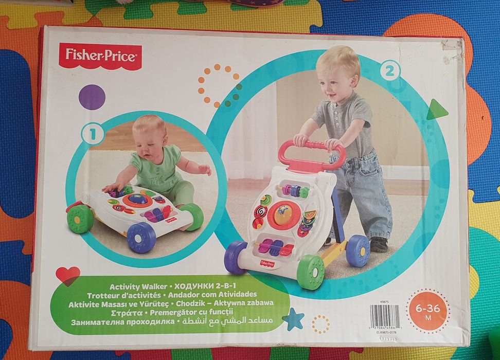 Играчка за прохождане Fischer Price
