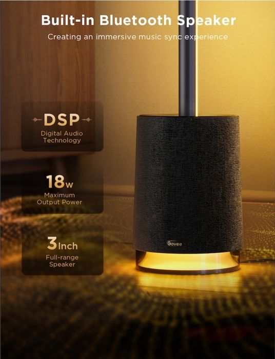 Lampă de podea inteligentă Govee Lyra H6079 RGB
