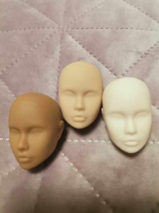 Комплект 6 броя DIY глави молд Poppy Parker / Integrity Toys