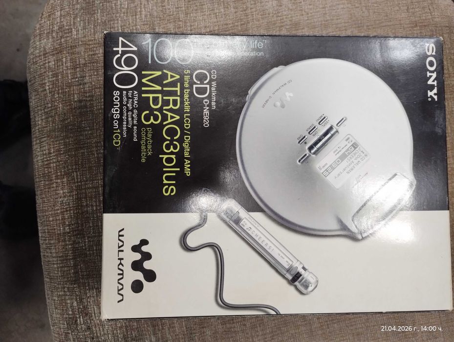 Дискмен mp3 Sony