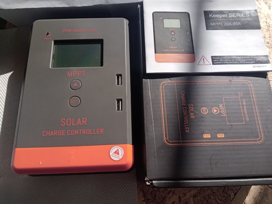 Controler solar(PowMr)-MPPT 30A 12v/24V.
