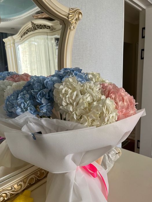 цветы гортензия,красивыее