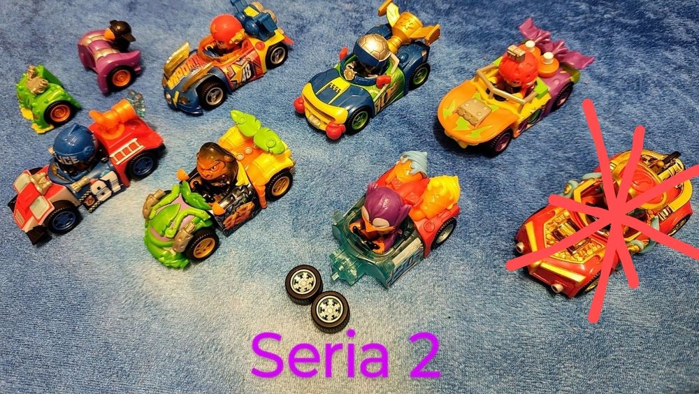 T-Racers, T Racers toate seriile de pe Romania plus seturi extra