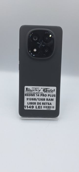 Redmi 14 Pro Plus 512Gb 12Gb Garantie/Factura #49290