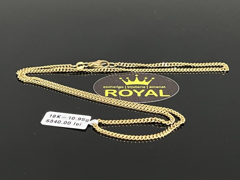 Bijuteria Royal CB : Lant aur 18K 750  10,95 gr