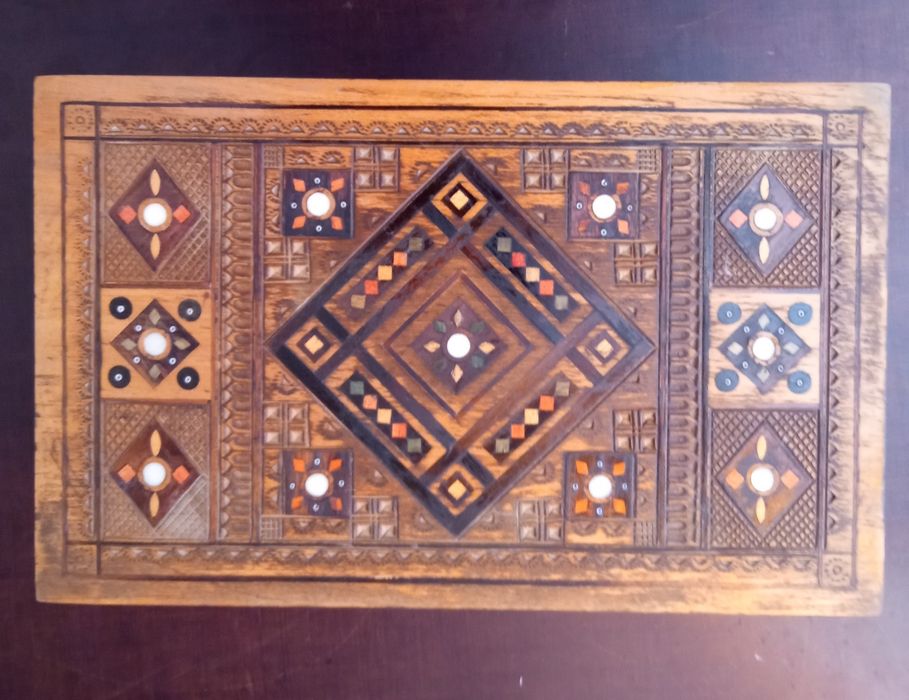 Винтажная шкатулка - Гуцульский сувенир