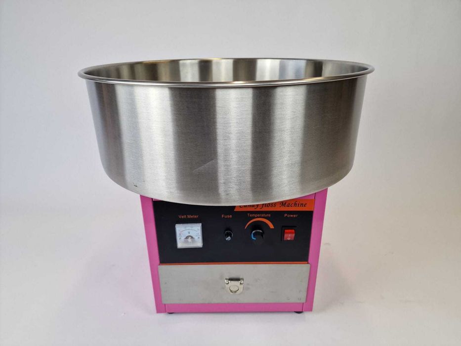 Masina de vata de zahar noua cu bol diametru 52cm Transport Gratuit