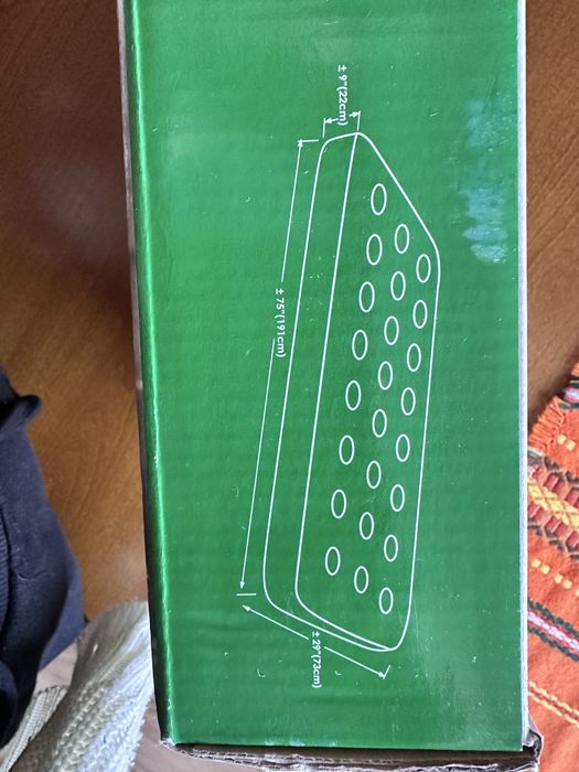 Надуваемо легло с помпа