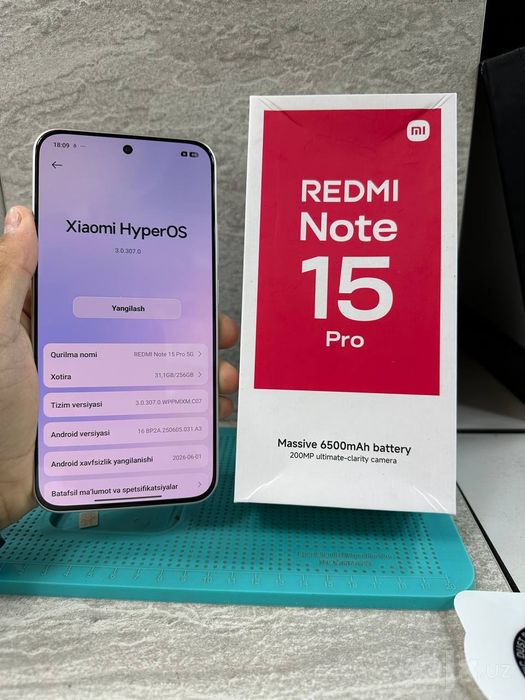 Redmi note 15 pro ideal xolatda