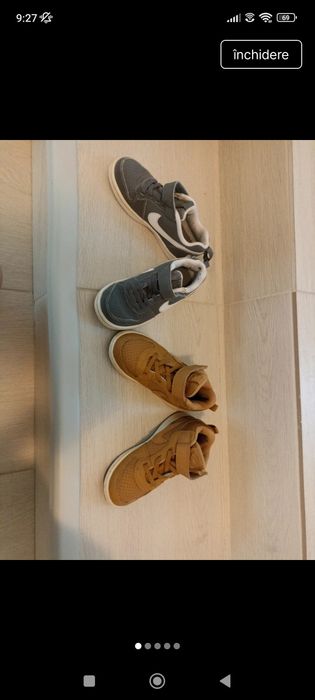 Doua perechi adidasi Nike copii 27