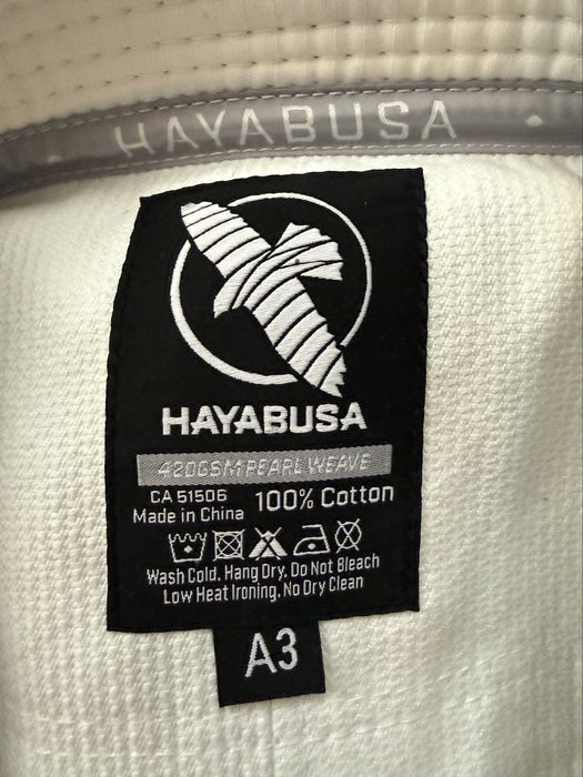 Кимоно GI за бразилско жиу-житцу Hayabusa Lightweight white