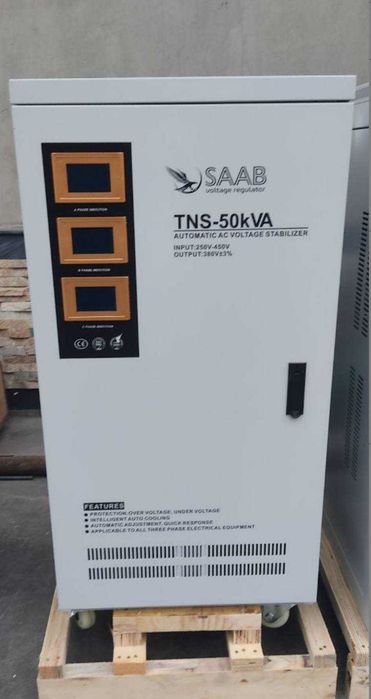 Стабилизатор 10 kVA SAAB с гарантией / Stabilizator  1 kVA dan 300kVA